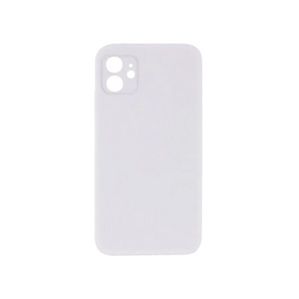 Silikonové pouzdro pro Apple iPhone 11, bílá