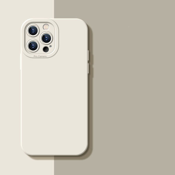 Silikonové pouzdro pro Apple iPhone 12 Pro, bílá