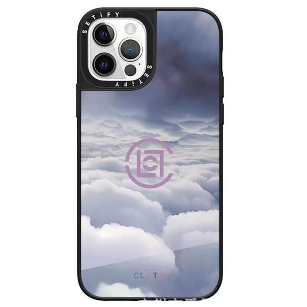 Kryt se zrcadlovým povrchem pro iPhone 12 Pro Max, nebe